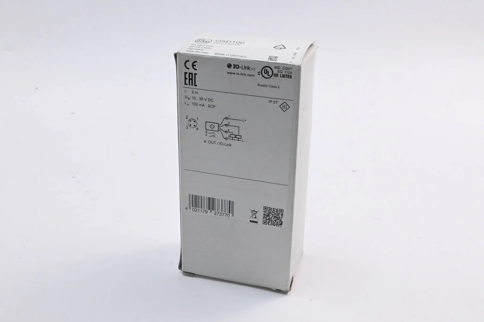 Produktfoto 1 von Ifm Optischer Abstandssensor ( O5DLCPKG/US ) O5D100