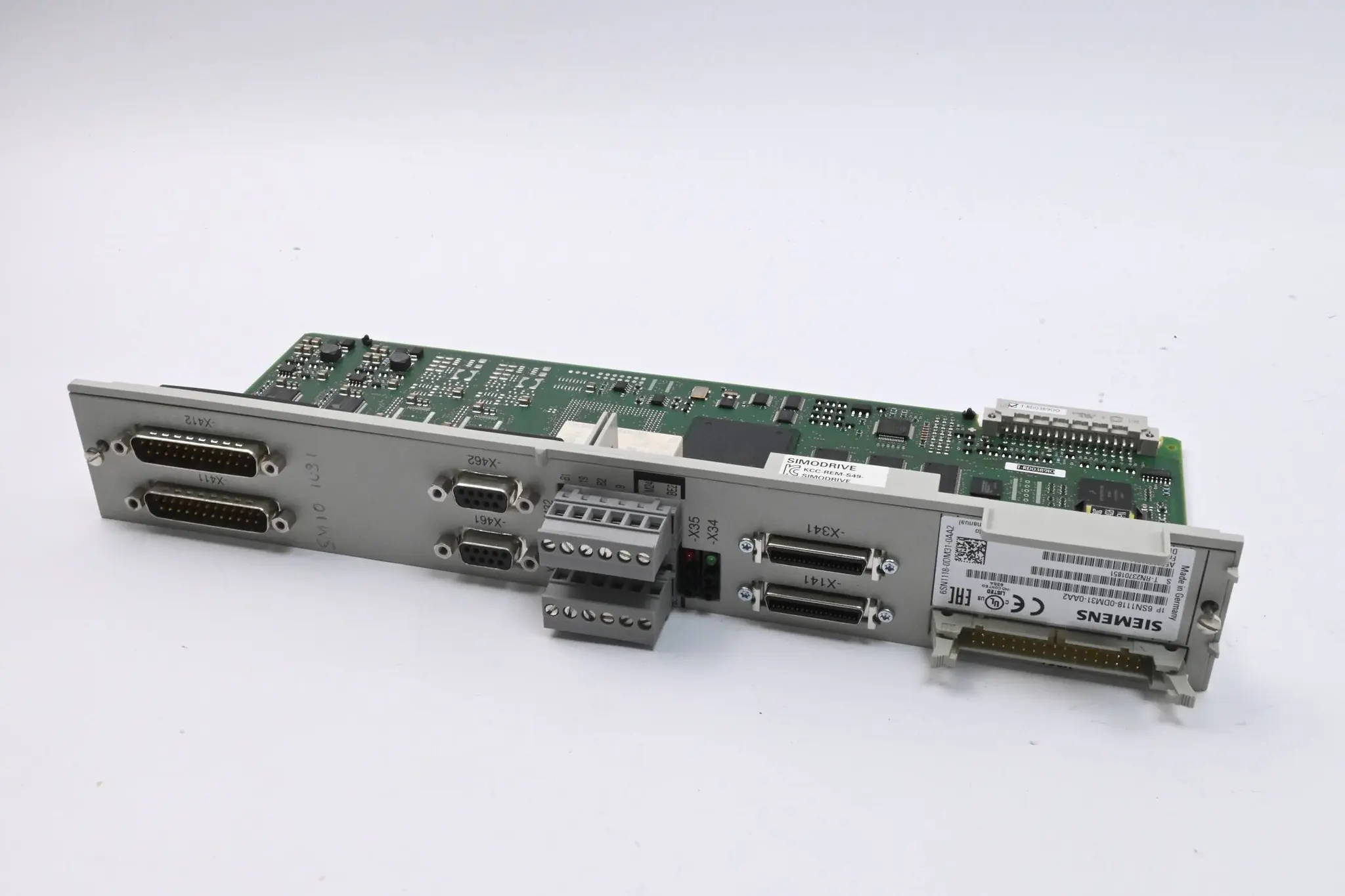 Produktfoto 1 von Siemens Simodrive 611 Einschub 6SN1118-0DM31-0AA2 ( 6SN1 118-0DM31-0AA2 ) Ver.D