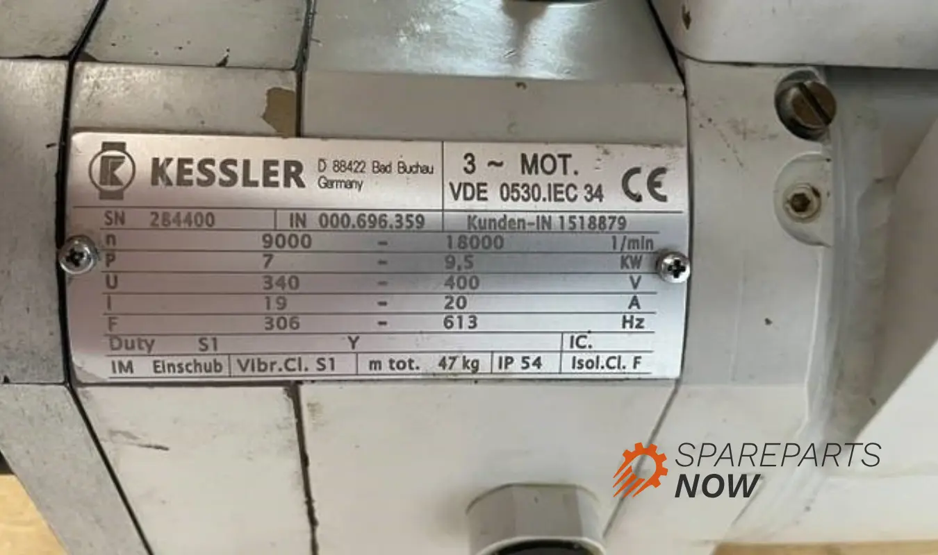 Kessler Motorspindel für Chiron | HSK 40 | 18.000 U/min
