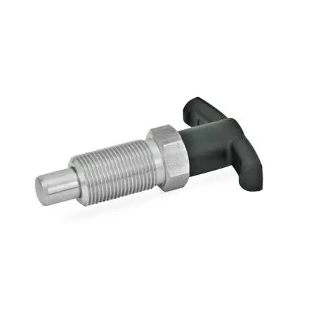Produktfoto 1 von Edelstahl-Rastbolzen mit T-Griff