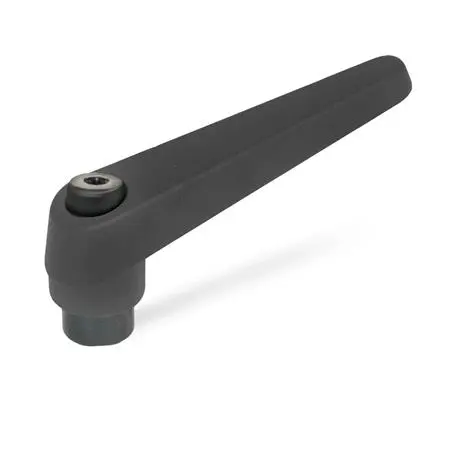 Produktfoto 1 von Verstellbare Klemmhebel, Zink-Druckguss, Buchse Stahl