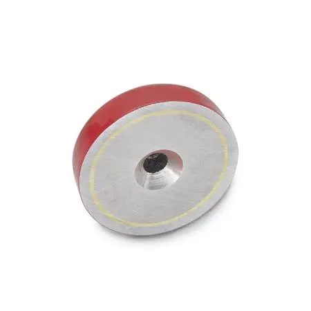 Produktfoto 1 von Flachtopfmagnete mit Bohrung