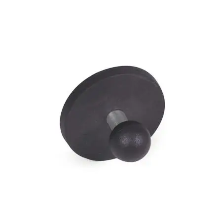Produktfoto 1 von Haftmagnete mit Griffknopf / mit Schlüsselring, mit Gummiummantelung