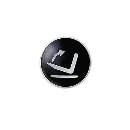 Produktfoto 1 von Schaltsymbole für Konusknöpfe, Pilzgriffe und Kugelgriffe