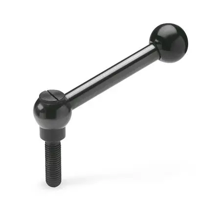 Produktfoto 1 von Verstellbare Kugelgriffe, mit Gewindestift, Stahl