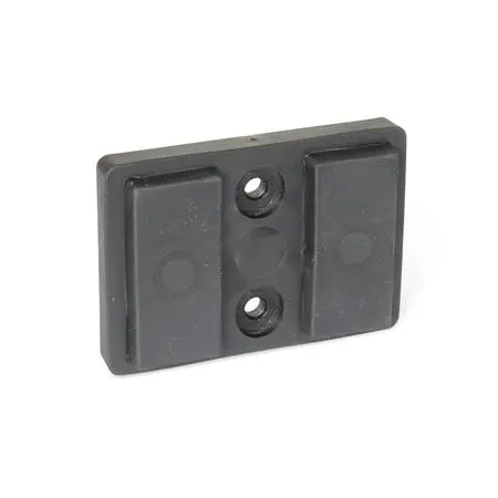 Produktfoto 1 von Haltemagnete, Rechteckform, mit Gummiummantelung