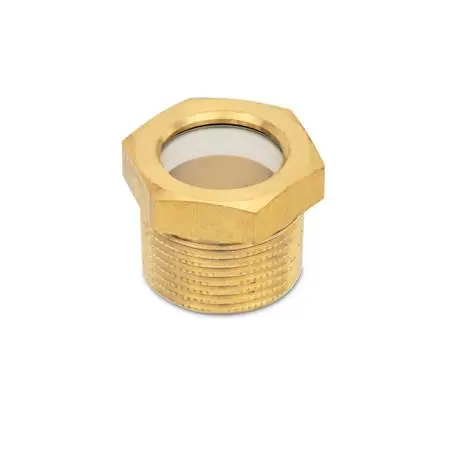 Produktfoto 1 von Ölschaugläser mit kegeligem Gewinde, Messing