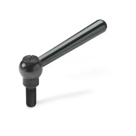 Produktfoto 1 von Verstellbare Kegelgriffe mit Gewindestift, Stahl