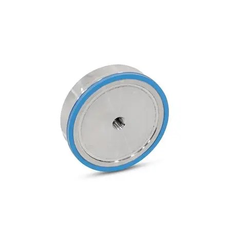 Produktfoto 1 von Haltemagnete, NdFeB, Gehäuse Edelstahl, mit Innengewinde, Hygienic Design