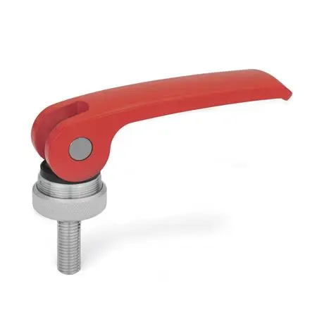 Exzenterspanner mit Edelstahl-Schraube, Hebel Zink-Druckguss