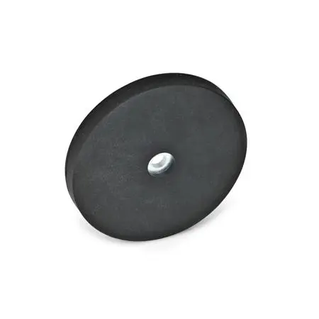 Produktfoto 1 von Haltemagnete mit Bohrung, mit Gummiummantelung