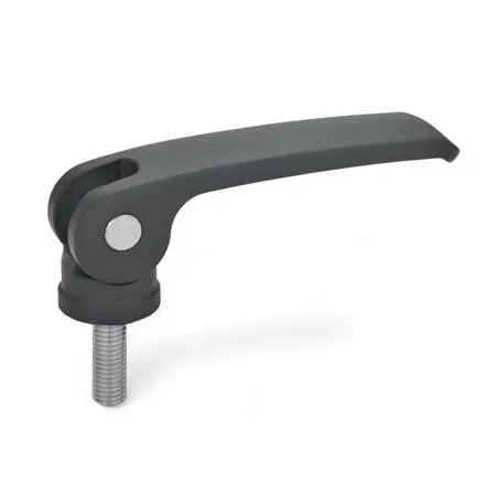 Exzenterspanner mit Edelstahl-Schraube, Hebel Zink-Druckguss