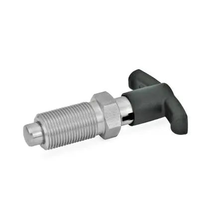 Produktfoto 1 von Edelstahl-Rastbolzen mit T-Griff