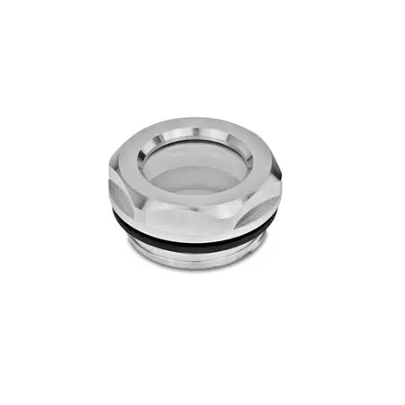 Ölschaugläser, Aluminium / Sicherheitsglas (ESG)