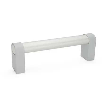 Produktfoto 1 von Ovalrohrgriffe, Aluminium / Zink-Druckguss
