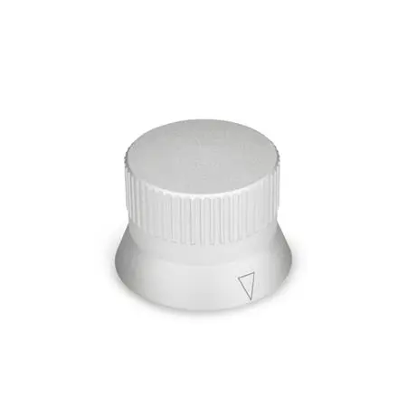 Produktfoto 1 von Drehknöpfe, Aluminium, naturfarben eloxiert