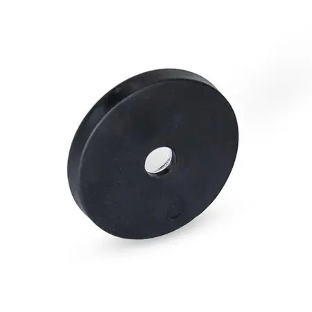 Produktfoto 1 von Haltemagnete mit Senkbohrung, mit Gummiummantelung