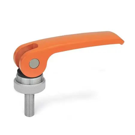 Exzenterspanner mit Edelstahl-Schraube, Hebel Zink-Druckguss