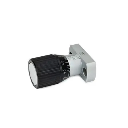 Produktfoto 1 von Drehknöpfe mit Verstellspindel, Aluminium / Stahl
