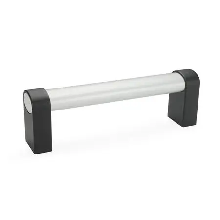 Produktfoto 1 von Ovalrohrgriffe, Aluminium / Zink-Druckguss