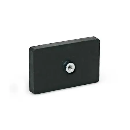 Haltemagnete, mit Innengewinde, mit Gummiummantelung
