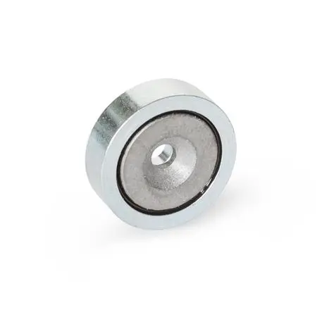 Produktfoto 1 von Haltemagnete mit Bohrung