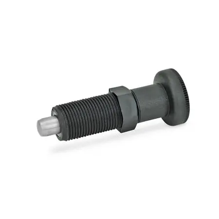 Produktfoto 1 von Rastbolzen, Führung Kunststoff, Raststift Edelstahl