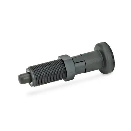 Produktfoto 1 von Rastbolzen, Führung Kunststoff, Raststift Stahl