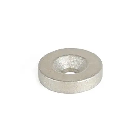 Produktfoto 1 von Rohmagnete, Samarium, Cobalt, Scheibenform, mit Bohrung oder Senkung