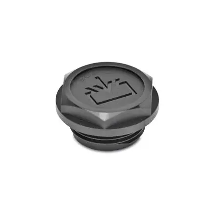 Produktfoto 1 von Verschlussschrauben mit Einfüllsymbol, O-Ring eingefasst, Kunststoff