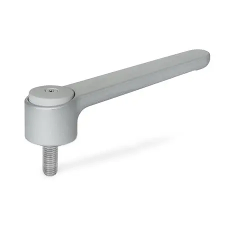 Produktfoto 1 von Verstellbare Flachspannhebel, Zink-Druckguss, Schraube Edelstahl