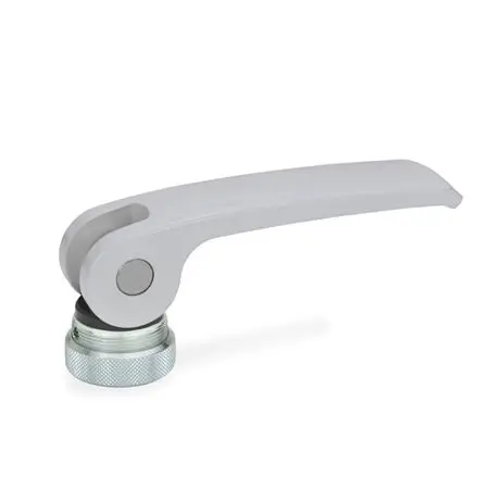 Produktfoto 1 von Exzenterspanner, mit Innengewinde, Hebel Zink-Druckguss, Auflagescheibe Kunststoff