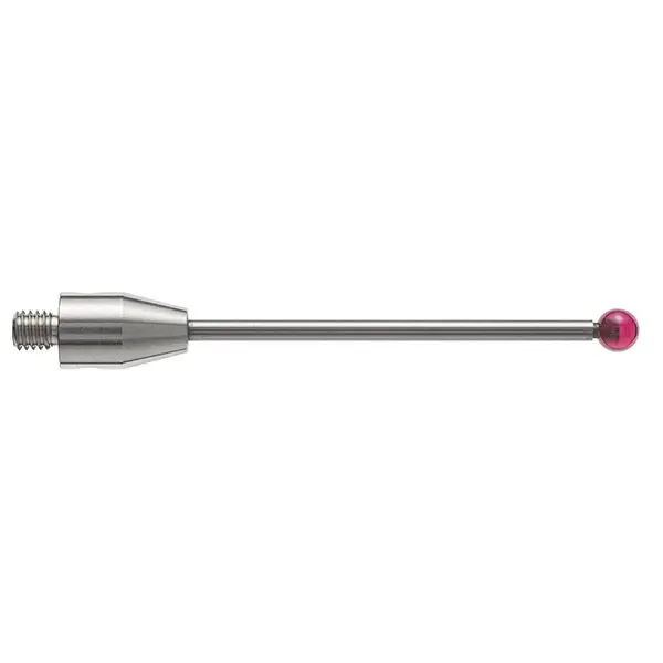Produktfoto 1 von NORDICstyli Stylus - M4, Ø=4mm ruby ball, L=50mm carbide shaft