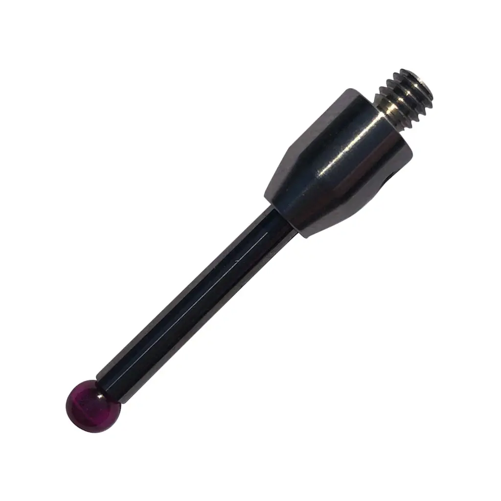 Produktfoto 1 von NORDICstyli Stylus - M3, Ø=4mm ruby ball & L=30mm steelshaft