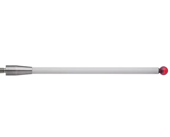 Renishaw Stylus with M4 thread, ruby ball Ø6 mm, ceramic stem, length 100 mm.