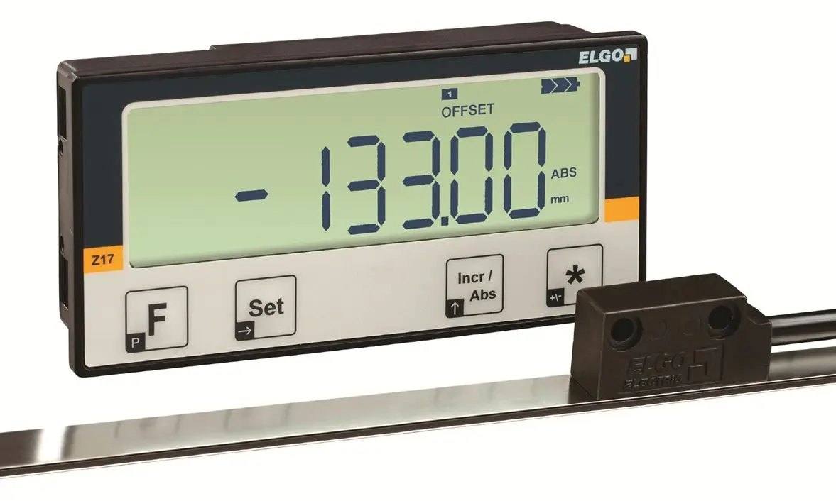 ELGO IZ17E-000-2-01.0-0 incl. sensor with 1m cable & mounting frame