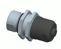 Produktfoto 1 von HEIDENHAIN Coupling with central fastening, M23, 12 pin, male