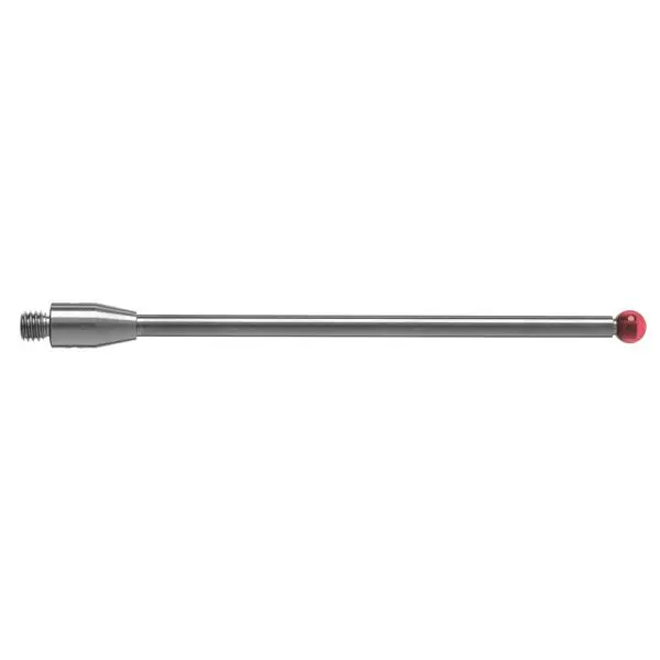 Produktfoto 1 von NORDICstyli Stylus - M3, Ø=3mm ruby ball & L=50mm carbide shaft