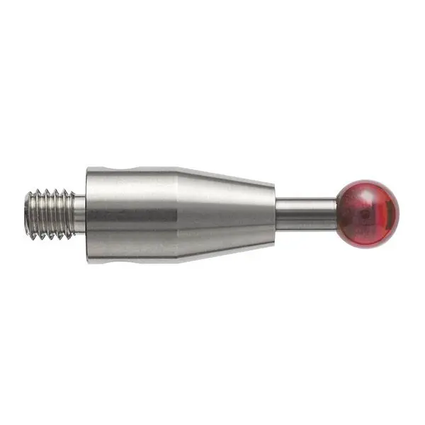 Produktfoto 1 von NORDICstyli Stylus - M4, Ø=6mm ruby ball & L=20mm carbide shaft
