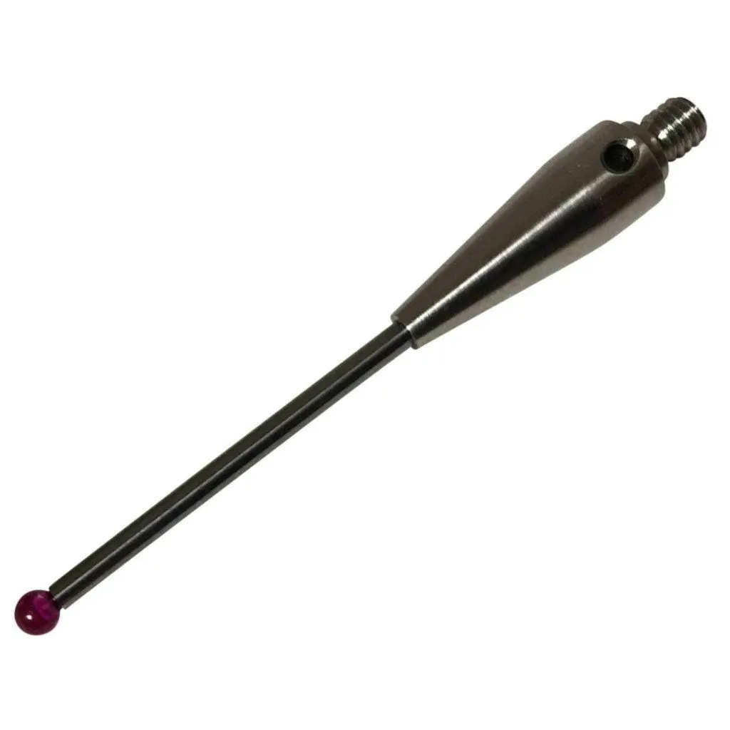 NORDICstyli Stylus - M4 Blum, Ø=5mm ruby ball & L=100mm carbide