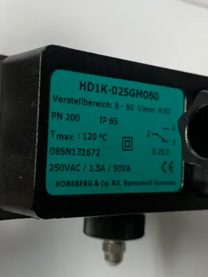 Produktfoto 1 von Honsberg Novafix HD1K-025GM060