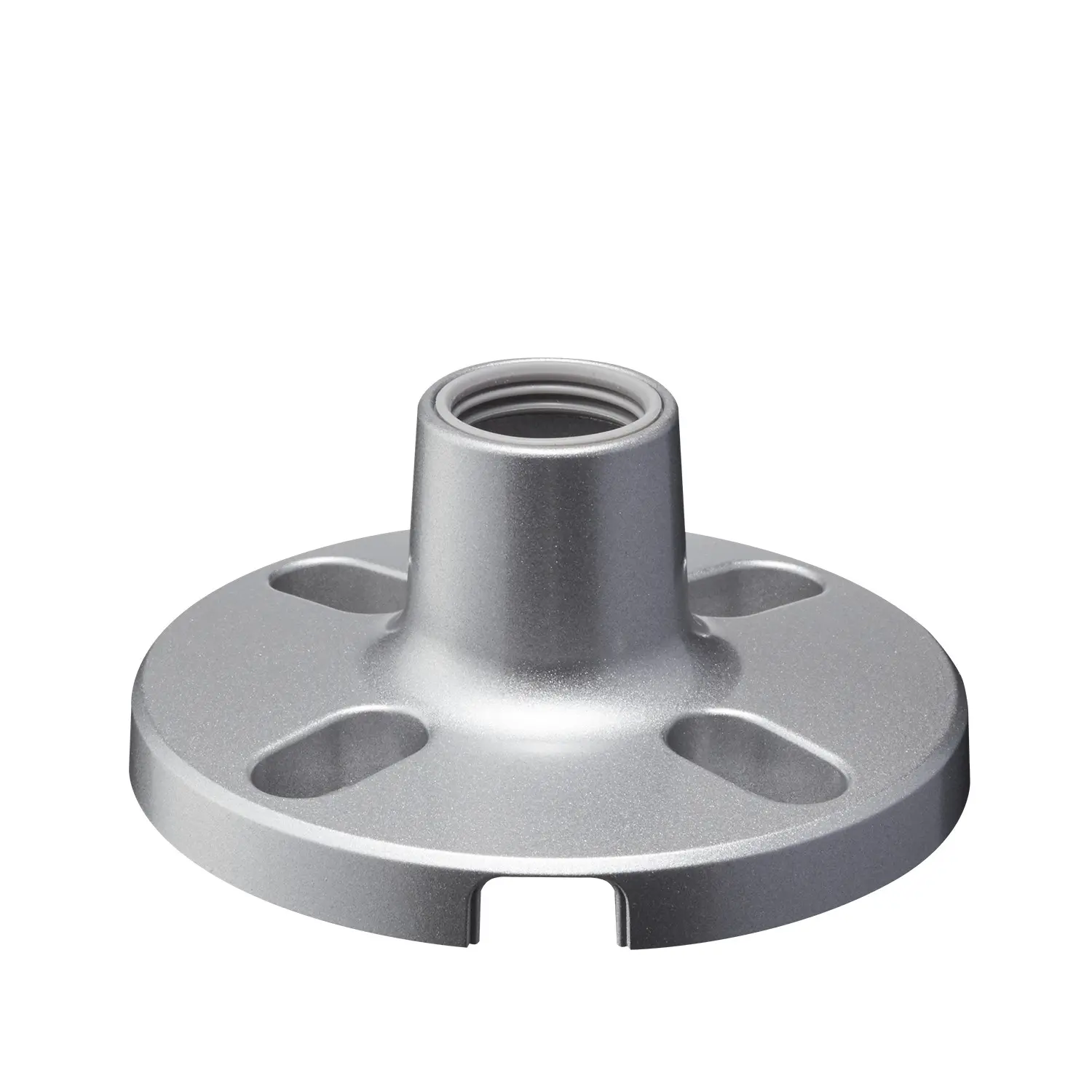 Produktfoto 1 von Circular two-pitch bracket, silver. For use with LR signal towers.