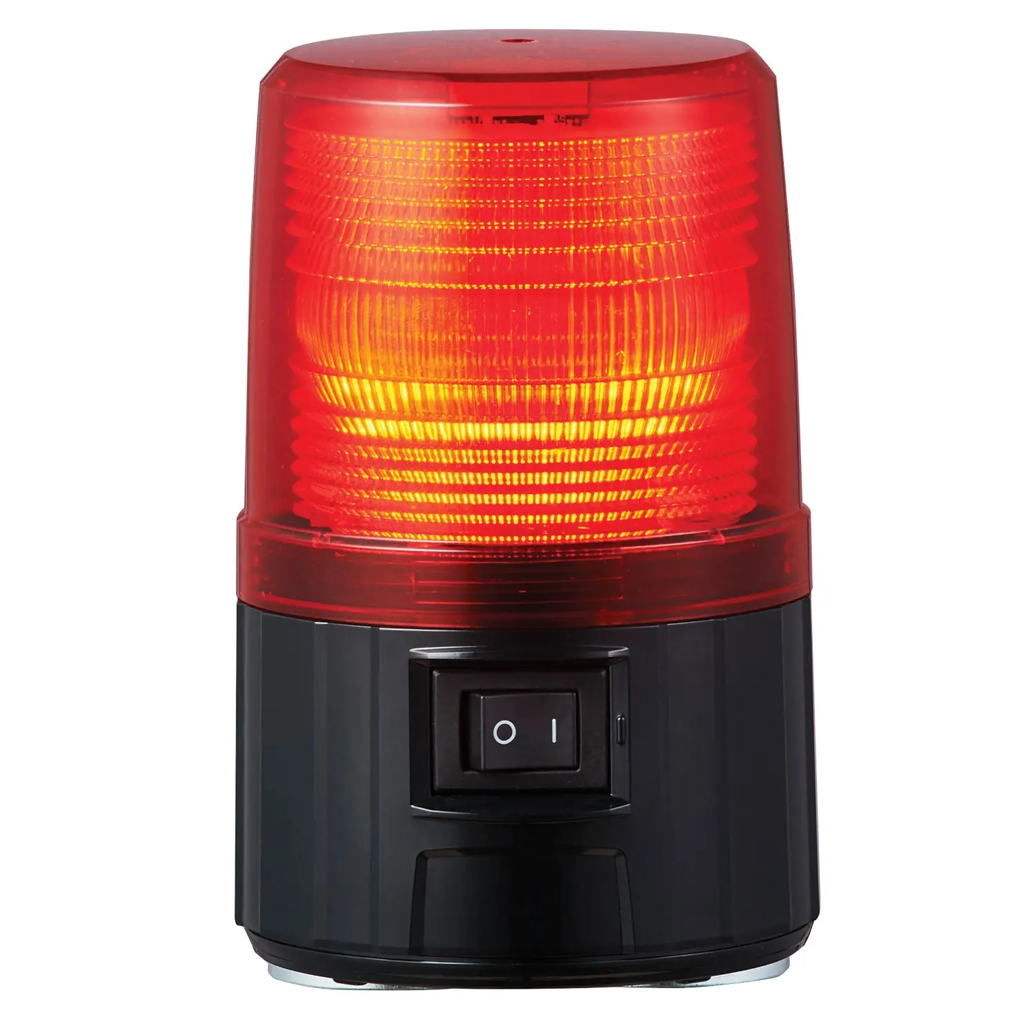 Produktfoto 1 von Battery-operated Flashing beacon, red, 6VDC, 100mm, IP55
