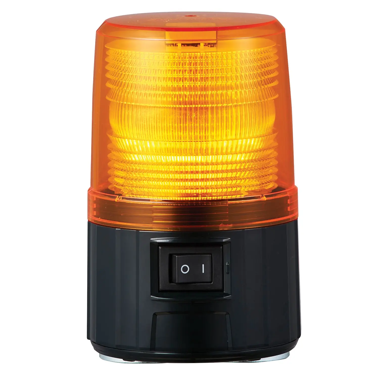 Produktfoto 1 von Battery-operated Flashing beacon, amber, 6VDC, 100mm, IP55