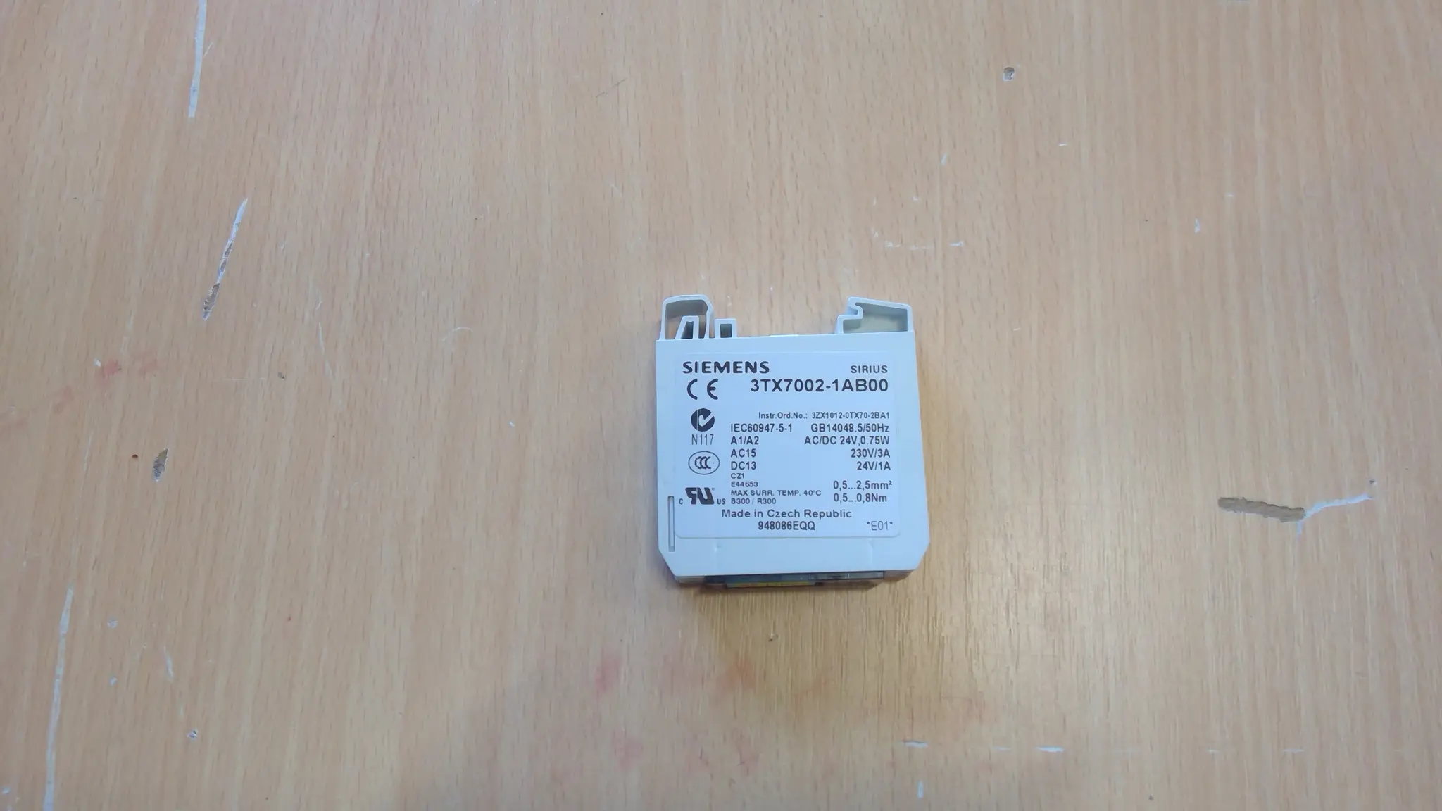 Produktfoto 1 von Ausgangskoppelglied * 24V DC *Relais * 1S