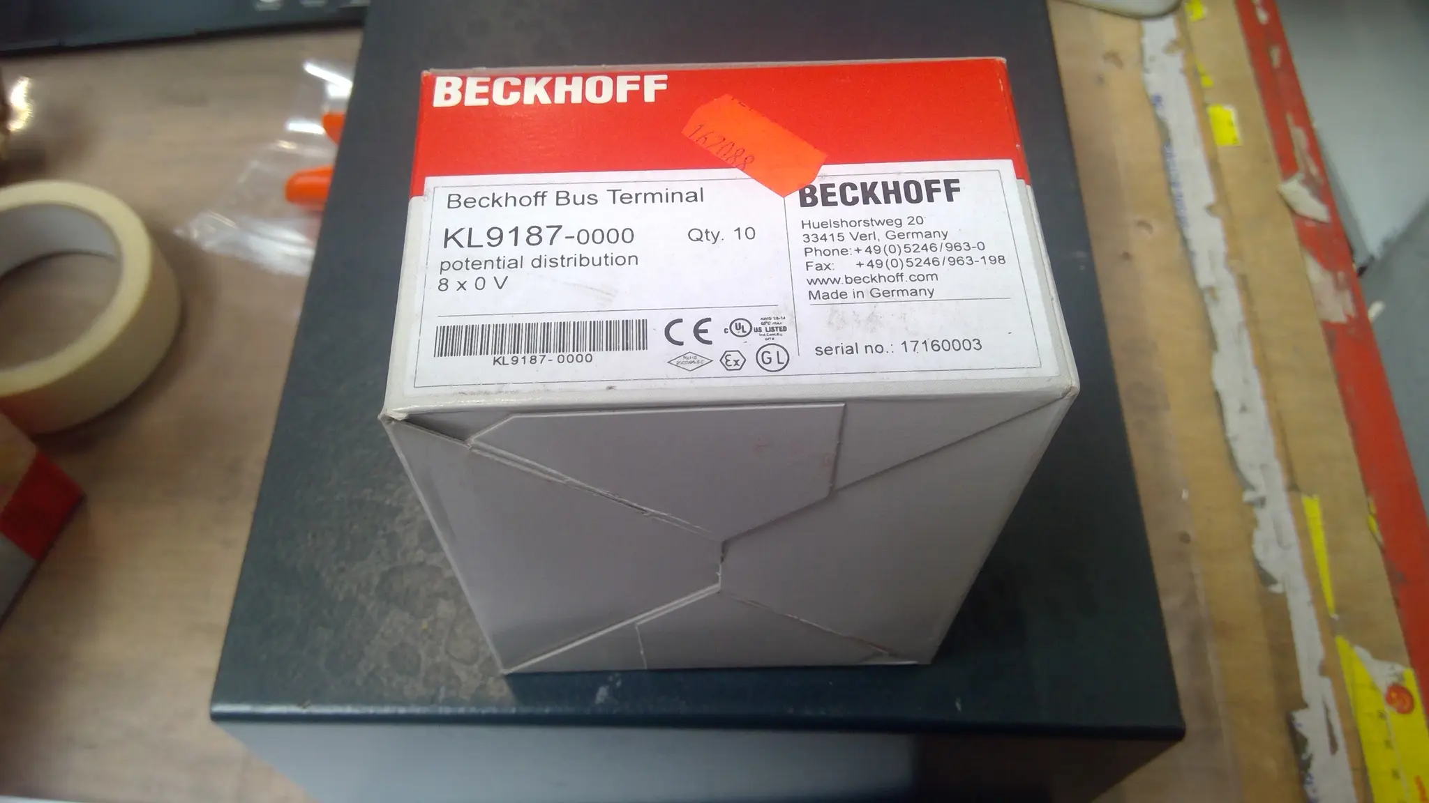 Produktfoto 1 von Potentialverteilungsklemme 0V