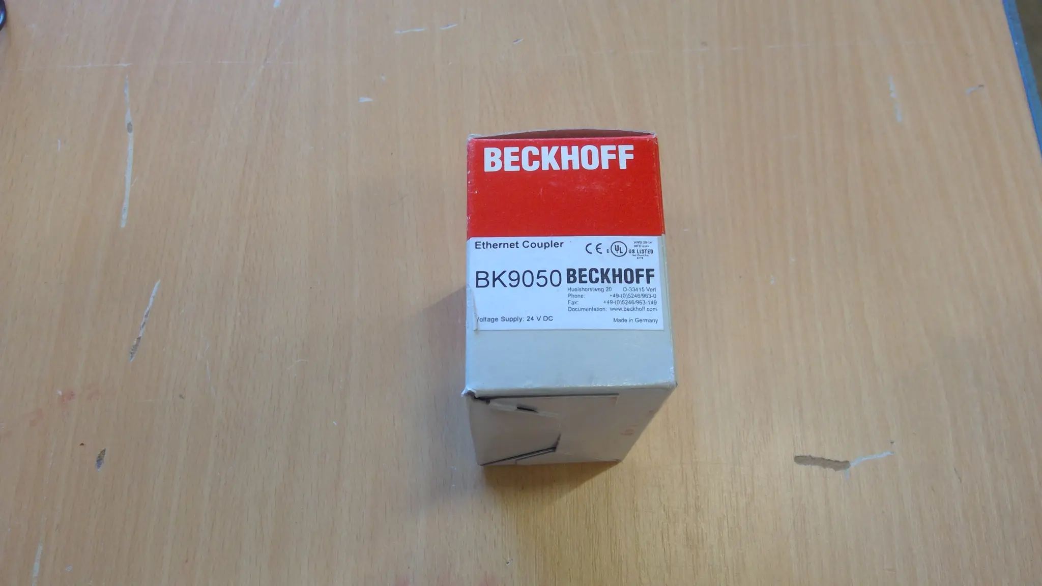 Produktfoto 1 von Buskoppler Ethernet TCP/IP Powerkontakte24V DC 10A