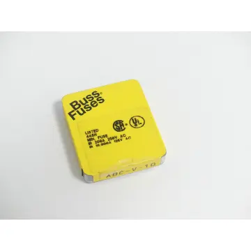 Produktfoto 1 von Cooper Bussmann ABC-V-10 Feinsicherung 200A VPE 4 Stück - ungebraucht! -