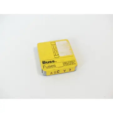 Produktfoto 1 von Cooper Bussmann ABC-V-3 Feinsicherung 100A VPE 4 Stück - ungebraucht! -