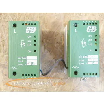 Produktfoto 1 von CD Automation CD 3000 2PH 4-20 MA Thyristor Unit (Satz gem. Foto) 440V 35A